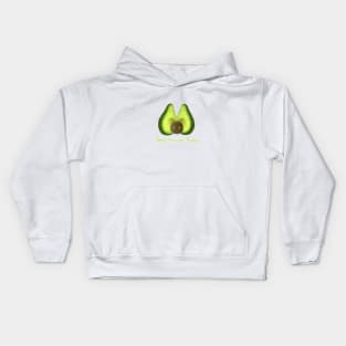 Happy Avocado-Family Kids Hoodie